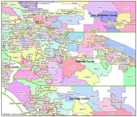 Riverside Ca Zip Code List