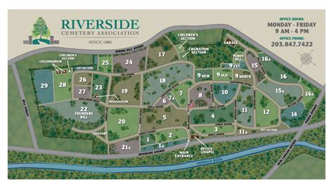 Riverside Cemetery Map - Cemetery - Cumberland County