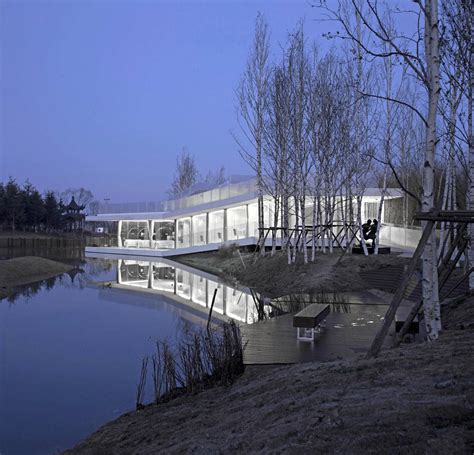 Riverside clubhouse. TAO: riverside clubhouse recently completed by beijing-based practice TAO, short for ‘trace architecture office’, the ‘riverside clubhouse’ is adjacent to a river, park and sports field in yancheng, jiangsu, china. 