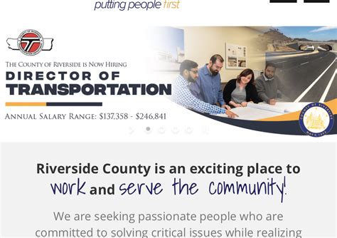 Riverside county human resources. The Riverside County Human Resources (HR) Department is seeking a Senior Human Resources Analyst (SHRA) to support the Learning and Organizational (L&OD) Division in Riverside. The Senior Human Resources Analyst will report to the Human Resources Division Manager and will be responsible for countywide recruitment, retention, and … 