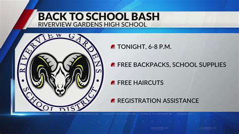 Riverview Gardens School District hosting 'Back to School Bash' tonight