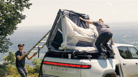 Rivian’s + Yakima Truck Tent Hands-On Review: Cozy Camping - MotorTrend