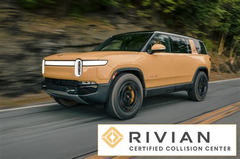 Rivian certified collision network. Minimum: 4500kg / 9900lbs. 2-Post lift height capacity (floor to safety switch) Minimum: 460cm / 181in. ADAS Calibration space. Minimum: 5,5m by 13,5m / 18ft by 44,3ft. 