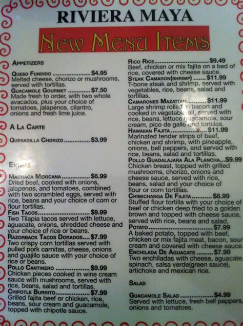 Riviera maya restaurant nj menu. Best Mexican in Teaneck, NJ 07666 - El Alazán, Riviera Maya Mexican Cuisine, Mi Rancho Restaurant, My Ranch Taqueria, Prince Taqueria, Victoria's Mexican - American Grill, Rosa Mexicano, El Asadero Mexican Grill - … 