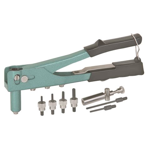 NEXTACK Rivet Nut Tool kit, 16" Rivnut Tool Auto Release Nutsert with 12pcs Mandrels Upto 1/2" & 105pcs Nursert Kit, Threaded Rivet Tool in Organized Carrying Case NT800. 4.6 out of 5 stars 163. $97.99 $ 97. 99. $8.00 coupon applied at checkout Save $8.00 with coupon. FREE delivery Mon, Oct 16 .