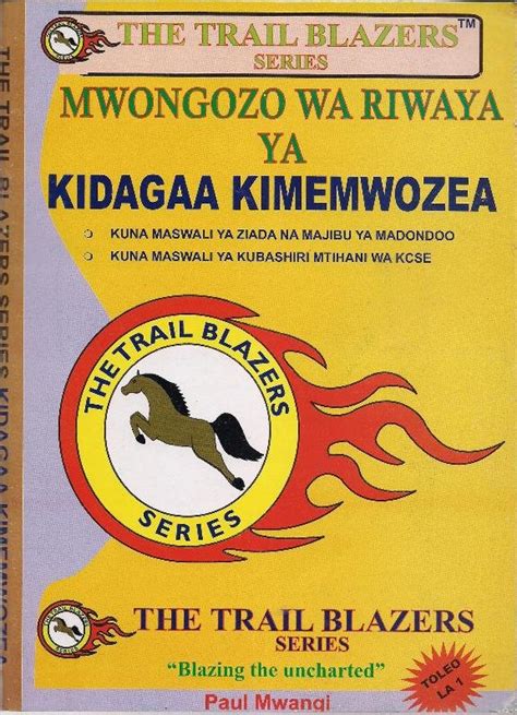 Riwaya kidagaa kimemuozea elezea mbinu ya lugha tasfida. - Dismantle guide for toshiba satellite l300.