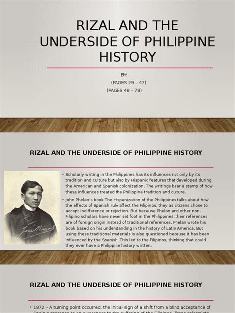 Rizal And The Underside Of Philippine History? Trust The Answer