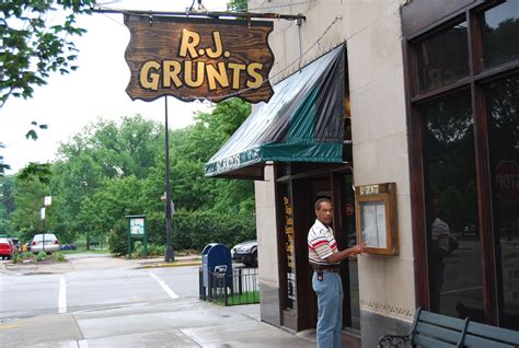 Rj grunts chicago. Chicago artist Rick Rogers designed the RJ Grunts menu like a R. Crumb “Keep on Truckin’ cartoon. The menu design is still used today, along with the 1970s soundtrack. 
