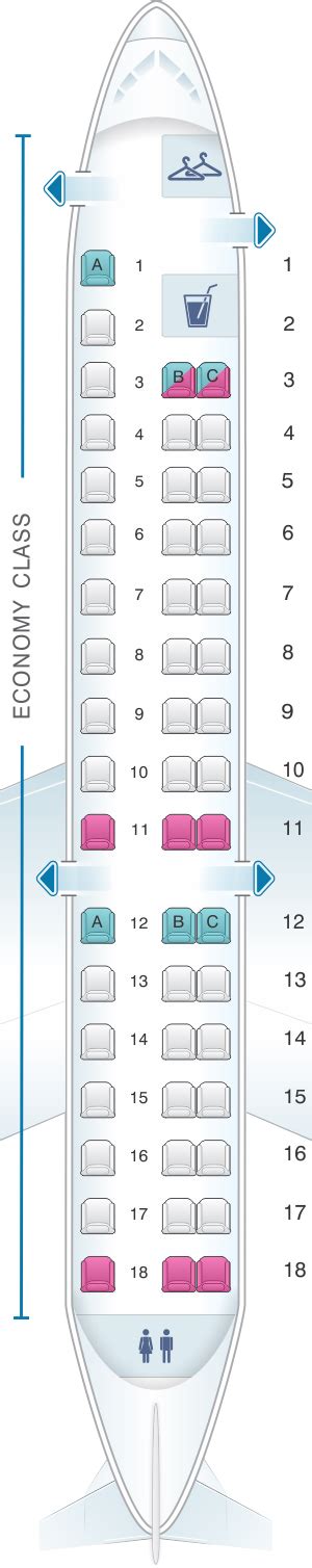 Rj145 seat map. Jump to: Amenities, Reviews, Photos, Seat list, Our take, Map key. The Loganair Embraer RJ145 features seats in a 1 cabin configuration. Economy has 50 seats; this is pretty standard for these aircraft. Legroom-wise, the Economy pitch of " is average, though of course what that means for you depends on how tall you are! 