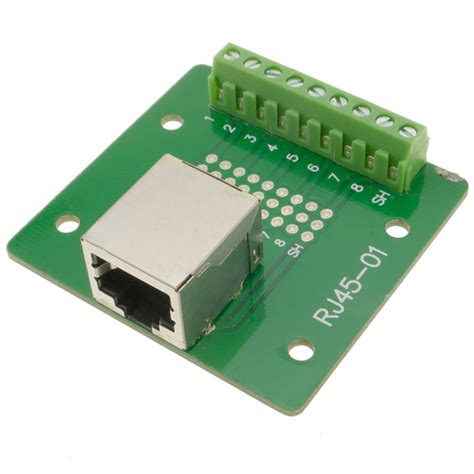 Rj45 Pins Layout PCB Designs