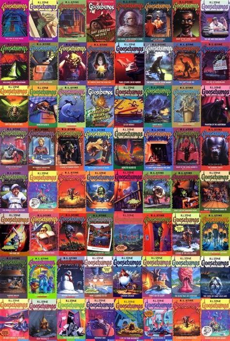 Rl S Book Lists R L Stine