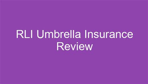 RLI's personal umbrella insurance is a good source of prote