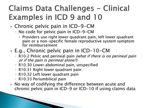 Rlq icd 10. Chapter 18 - Symptoms, signs and abnormal clinical and laboratory findings, not elsewhere classified (R00-R99) » Symptoms and signs involving the digestive system and abdomen (R10-R19) » Right lower quadrant pain (R10.31) Hierarchy Tree View ICD-10 
