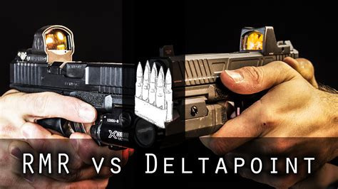 Leupold Delta Point Pro. First up is the Leupold