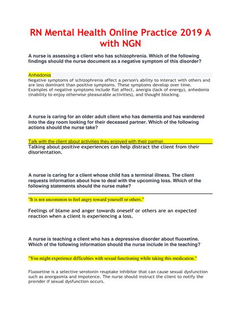 ATI RN Mental Health Online Practice 2019 B with NGN - cards/ A nurse is admitting a client who has major depressive disorder and a new prescription for tranylcypromine. . Which of the following over-the-counter medications that the client reports taking should alert the nurse to a potential adverse reacti . 