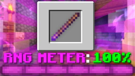 Rng meter skyblock. I have been playing f6 for a while now i just reached 500 runs today and my rng meter is 130k (133k to be precise) thats around 50% to a giant's sword but i am not playing 500 runs on f6 aint no way. so i was thinking of putting all my rng meter into recombs since they are around 3m profit per run thats around 10 recombs. so 30m profit then but im not sure 