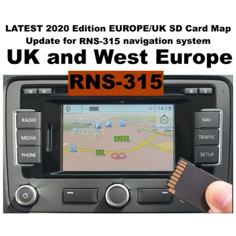 Rns 315 map update.  Updates can also save you time by showing the loc...