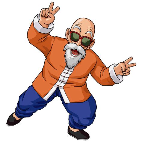 Ro shi. 6 Goku. The most famous of all of his students, Goku still wears Master Roshi's symbol on the back of his gi to honor his original master. His signature Kamehameha came from the turtle hermit as ... 