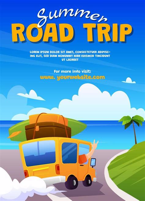 Road Trip Poster Template