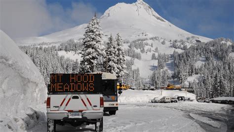 Road conditions at mt hood. Operation of unlicensed vehicles on Forest roads and motorized cross-country travel off of designated routes are prohibited on the Mt. Hood National Forest. The MVUM displays regulations on road and trail access for all types of wheeled motor vehicles, including street legal and off-highway vehicles. Snowmobile use is not regulated by the MVUM. 
