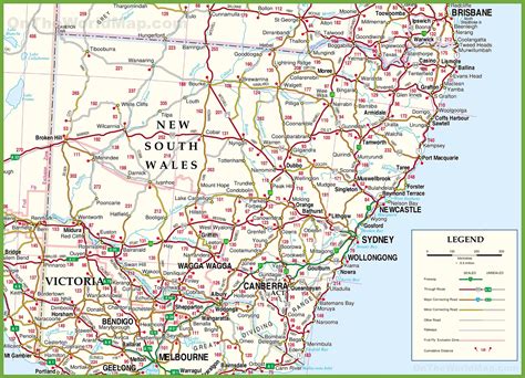 Road map Huntingwood, NSW-Eastern Creek, NSW