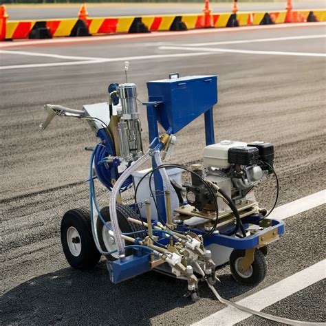Road marking machine uae.  This machine is designed for horizontal airless road marking with ...