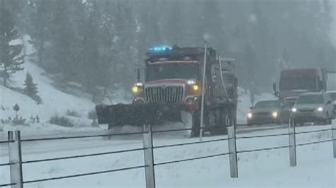 Road preparations ahead of heavy snow expected this week