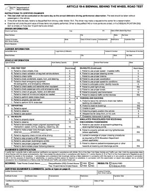 Understanding the NYS road test scoring sheet helps you know what to do and not do in order to pass the road test. Check out the sheet here..