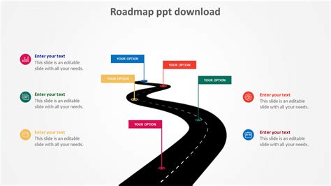 Roadmap presentation template tabgase
