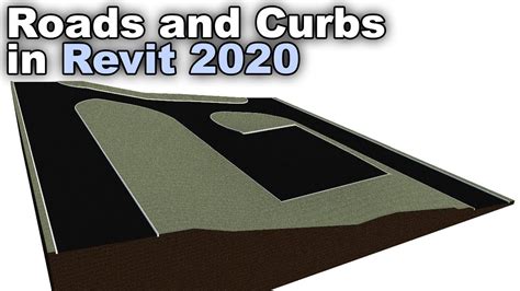 Roads and Curbs in Revit Tutorial YouTube. 