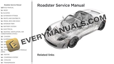 Roadster Service Manual - Tesla