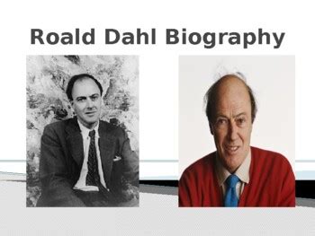 Roald Dahl Biography PowerPoint by Mr Matthews Teacher ... - TPT