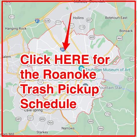 Roanoke city trash schedule. James Carter. Operations Supervisor. Email James Carter. 1020 Hollins Road NE. Roanoke, VA 24012. Phone: 540-857-5050. Fax: 540-857-5056. Household Hazardous Waste Hours 