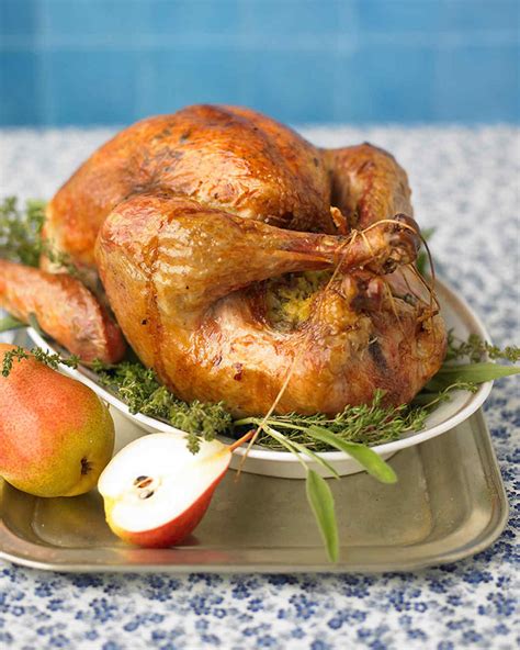 Roast Turkey with Herb Butter Recipe - Martha Stewart