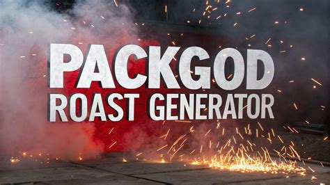 Roast generator ai packgod.  Completely free, Generate PackGod-style ro...