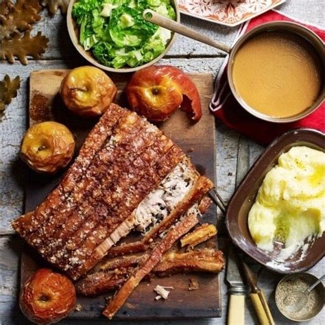 Roast pork belly with apple cider gravy - Good Housekeeping