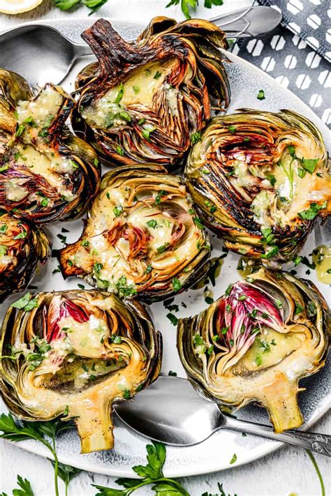 Roasted Artichokes Diethood