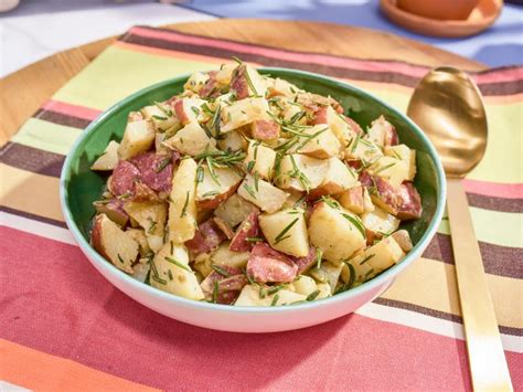 Roasted Potato Salad with Crispy Rosemary - Food Network