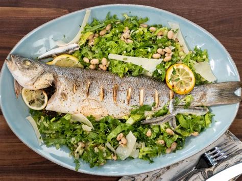 Roasted Whole Branzino Recipe Antonia Lofaso