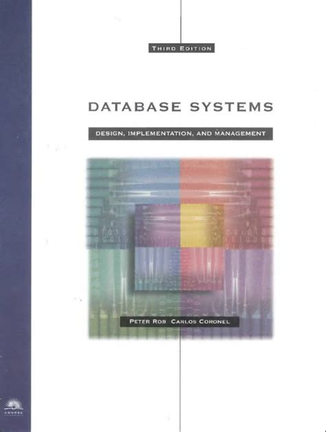 Rob P Coronel C Database Systems