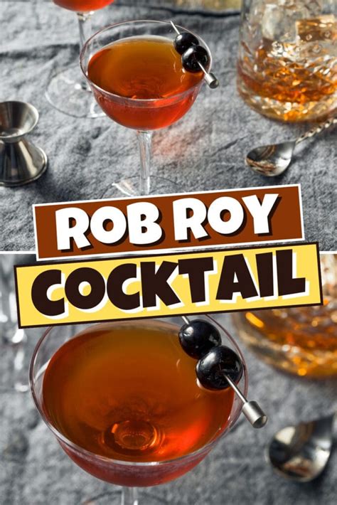 Rob roy drink