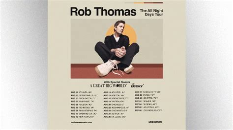 Rob thomas tour