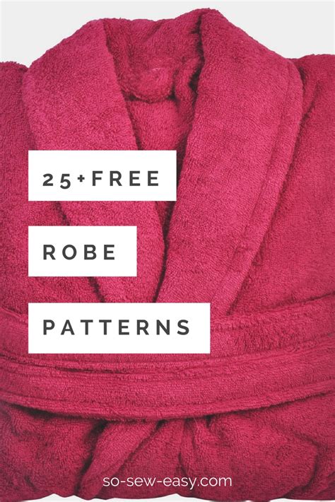 Robe Patterns 25+ Comfy Designs, All FREE bathrobe patterns Free