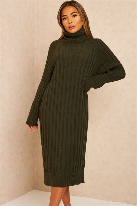Robe pull longue h&m