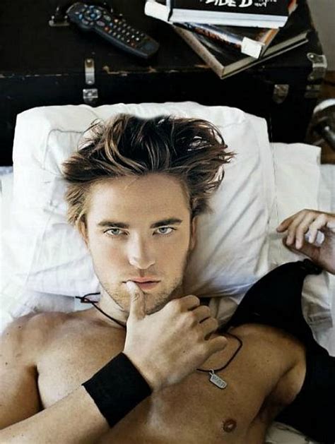 Robert Pattinson In Bed