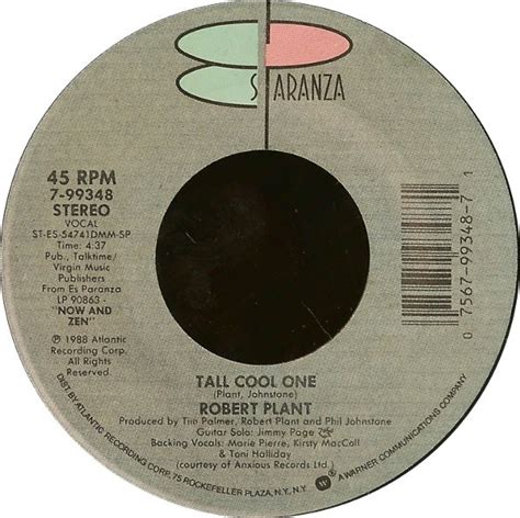 Robert Plant - Tall Cool One Releases Discogs