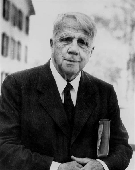 Robert Frost was an American poet who depicted realistic New En