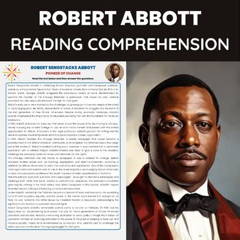 Robert sengstacke abbott biography sample pdf