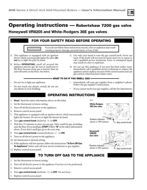 Robert shaw 7200 gas valve manual. - 1975 johnson outboard motor 4 hp owners manual.