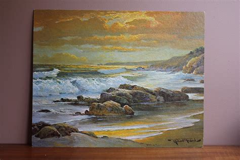 Robert wood sunset shore. Vintage Robert Wood Framed SUNSET SHORE Canvas 27x14" Print Reproduced Painting (253) Sale Price $112.49 $ 112.49 $ 149.99 Original Price $149.99 (25% off) Add to Favorites Woods of Wishes (7) $ 49.99. FREE shipping Add to Favorites Robert Wood "Majestic Peaks" Print Poster - 14" x 18" Stream Nature Forest Pine Trees Mountain Woods Lithograph ... 